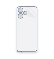 SChitec Xiaomi Poco M6 Pro 5G Uyumlu Arka Yüzey Hidrojel Koruyucu Film