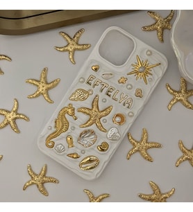 Kişiye Özel İsim / Burç El Yapımı Charm Telefon Kılıfı - iPhone modelleri için uyumlu