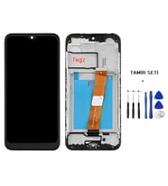 Samsung Galaxy A01F - SM-A015F Uyumlu Lcd Ekran Dokunmatik Servis Lcd ÇITALI + TAMİR SETİ