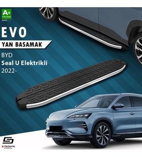 S-Dizayn BYD Seal U Elektrikli Evo Krom Yan Basamak 193 Cm 2022 Üzeri A+ Kalite