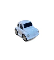 Nostaljik Metal Çek Bırak Araba Mini Beyaz Otomobil