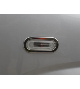 Peugeot Bipper Uyumlu Sinyal Çerçevesi 2 Parça Krom 2008 Ve Sonrası