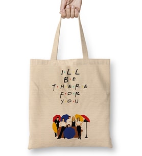 Friends i ll Be There For You 01 Bez Çanta Uzun Saplı
