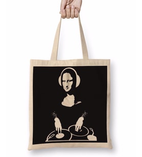 DJ Mona Lisa Bez Çanta Uzun Saplı