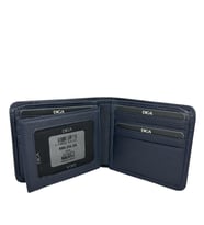Diga 880 Hakiki Deri Kartlık Cüzdan Lacivert (DENIM)
