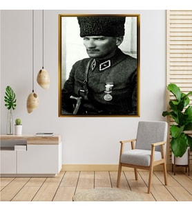 ÇERÇEVELİ ATATÜRK TABLO S542