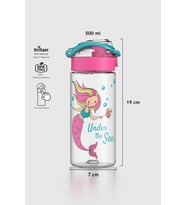 Renga Saga Desenli 500 ml Tritan Çocuk Matara 912014 Pembe