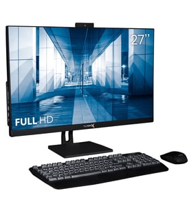 Turbox TAx1932 i5 6500T 8GB DDR4 256GB SSD 27 inç FHD Siyah BTH Webcam WiFi All in One PC