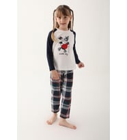 Arnetta 2600 Garson Winter Day Kız Çocuk Uzun Kol Pijama Takım