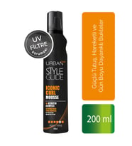 URBAN Care  Style Guide Iconıc Curl Mousse  200 ml 5 Numara Köpük
