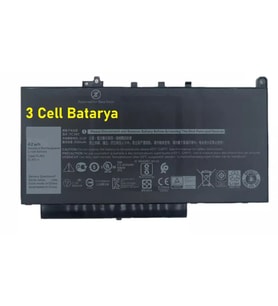 Dell Latitude P61G001 Notebook Batarya Laptop Pil 3Cell