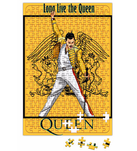 Queen Freddie Mercury Puzzle 240 Parça Yapboz
