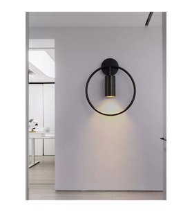 Modern Siyah Spot LED Apliküır, Beyaz Işık, Uygun Fiyat, Şık Tasarım