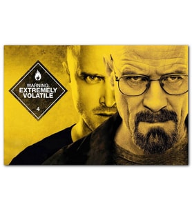 Cakatablo Breaking Bad Dikkat Yüksek Derecede Uçucu MDF Tablo