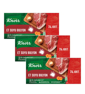 Knorr Et Suyu Bulyon 24 lu 240 Gr x 3 Adet