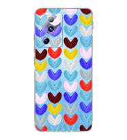 PrintiFy Xiaomi Mi 13 Lite ile Uyumlu 1mm Slim Fit Water Color 1 Baskılı Şeffaf  Kılıf