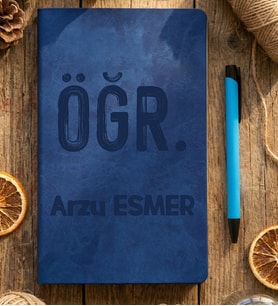 Kişiye Özel Minimal Öğretmen Defter Öğretmenler Günü Hediyesi