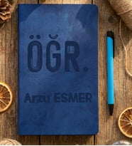 Kişiye Özel Minimal Öğretmen Defter Öğretmenler Günü Hediyesi