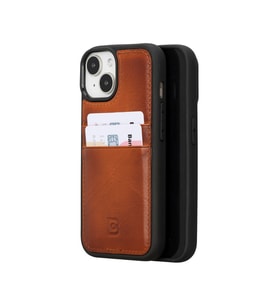 Bouletta Apple iPhone 15 Uyumlu Deri Arka Kapak FXCP RST2EF