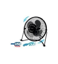 USB Masaüstü Metal Soğutucu Fan (20 cm) (İdeal Orta Boy) (Piranha Model No 5565)