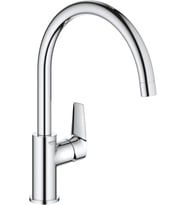 Grohe Start Edge Quickfix Eviye Bataryası 360˚ Dönüş Açısı, Krom, 31369001 (Çok Renkli)