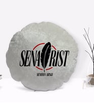 BK Gift Kişiye Özel İsimli Senarist Tasarımlı Dekoratif Kırlent Yastık-2