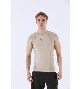 Maraton SlimFit Erkek Bisiklet Yaka Kil T-shirt