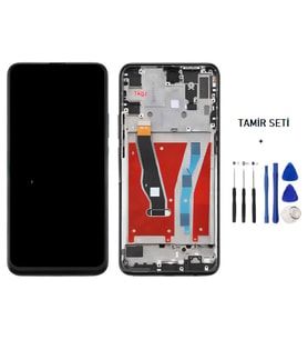 Tkgz P Smart Z Uyumlu Lcd Ekran Dokunmatik Servis FULL ÇITALI SİYAH + TAMİR SETİ