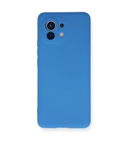 Xiaomi Mi 11 Kılıf Nano İçi Kadife Silikon - Mavi