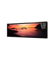 Panoramik Deniz Çerçeveli Cam Tablo