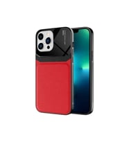 Apple iPhone 13 Pro Max Uyumlu Kılıf Zore Emiks Kapak (Kırmızı)