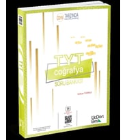 ÜçDörtBeş Yayınları TYT Coğrafya Soru Bankası 2024