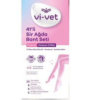 Vi-Vet Pudralı Sir Ağda Bant Seti 41'li