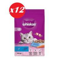 Whiskas Ton Balıklı ve Sebzeli Yetiş. Kedi M.300gr Set 12'li