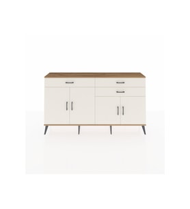 Arges Konsol 2 Raflı 3 Çekmeceli 4 Kapaklı 176x30x99 Çam-Aytaşı