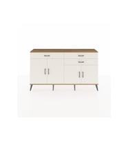 Arges Konsol 2 Raflı 3 Çekmeceli 4 Kapaklı 176x30x99 Çam-Aytaşı