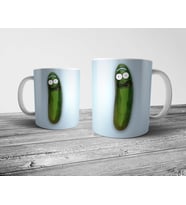 Pixxa Pickle Rick - Rick and Morty Kupa Bardak  