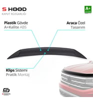 Kia Sportage ABS Plastik Kaput Rüzgarlığı 2011-2015 A+Kalite