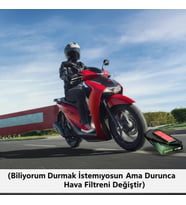 Honda SH 125 Hava Filtresi 2024 ve Sonrası Tüm Modeller Hiflo