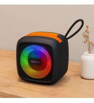 Kablosuz Taşınabilir Bluetooth Hoparlör (Işıklı, USB/TF, 1200mAh)
