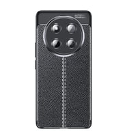 Honor Magic 7 Lite Kılıf Deri Tarzı Niss Silikon Case Kapak (Siyah)