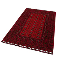 Makine Kaymaz Yıkanabilir Kırmızı Etnik Jüt Salon Halısı Mutfak Halısı Koridor Halısı Yolluk 4 red
