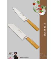 Elit Serisi Mutfak Bıçak Seti Et Tavuk Ekmek Salata Sebze Şef Bıçak Seti 2 Li Set (MFT-216)