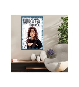 Ahşap Retro Mdf Poster , Komik Sözler , Duvar Yazıları , Manzara ,  Tarih , Edebiyat - Tbl0409