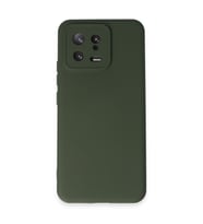 Mi 13 Kılıf Nano Içi Kadife Silikon - Koyu Yeşil