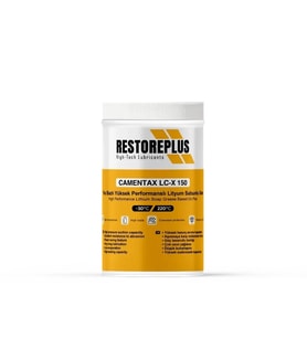 RESTOREPLUS CAMENTAX LC-X 150  Pao Bazlı Yüksek Performanslı Lityum Sabunlu Gres (1 Kg)