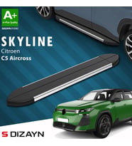 S-Dizayn Citroen C5 Aircross 2 Hybrid Benzinli Skyline Krom Yan Basamak 193 Cm 2025 Üzeri A+ Kalite