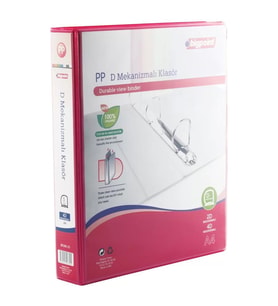 Bigpoint 4D Mekanizmalı Klasör 5 cm Açık Kırmızı