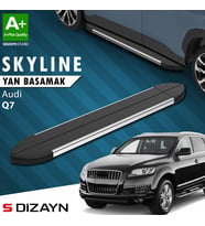S-Dizayn Audi Q7 Skyline Krom Yan Basamak 213 Cm 2005-2015 A+ Kalite