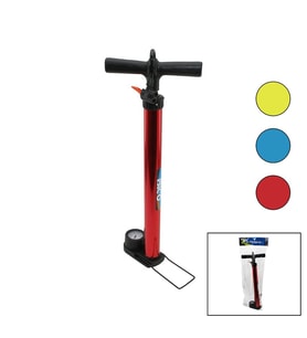 SAATLİ İRAN EL POMPASI METAL GÖVDE PLASTİK KOL - ALTLIK 55 CM TOP - BİSİKLET - MOTOR (5343)